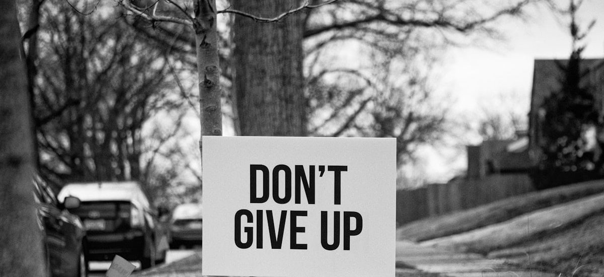Hope.  Local homeowner encourages the rest of us.  